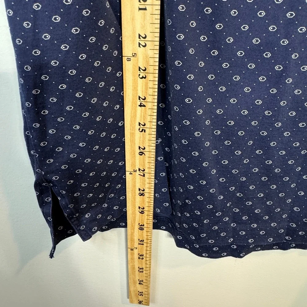 Polo Ralph Lauren Polo Shirt Men's M Short‎ Sleeve Navy Pima Cotton Preppy